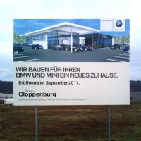 Bauschildanlage